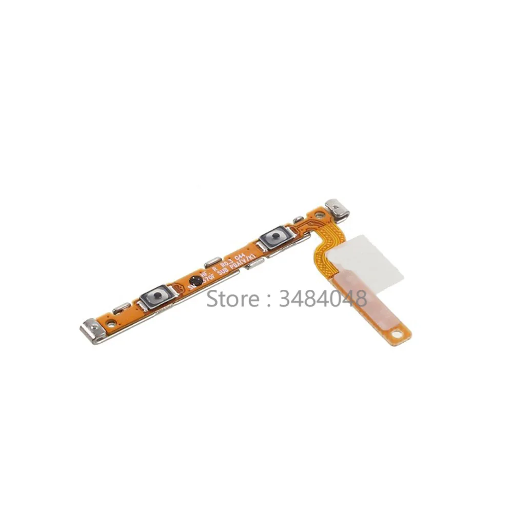 50pcs/lot G570 G610 Volume Button Flex Cable for Samsung Galaxy J7 Prime / On7 (2016) / J5 Prime / On5 (2016) / J330 J530