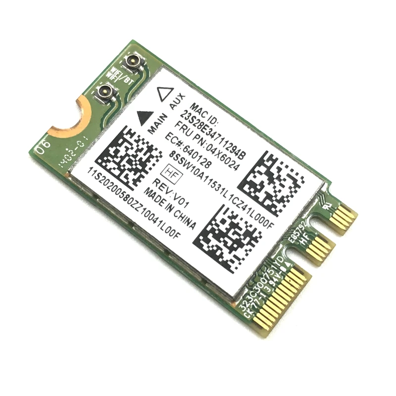 Atheros Original Wifi Bluetooth 4.0 QCNFA335 NGFF Wireless Card For G40-30 G50-30 45 70 B50 Z50-70 V1000 Flex 20 FRU: 04X6024
