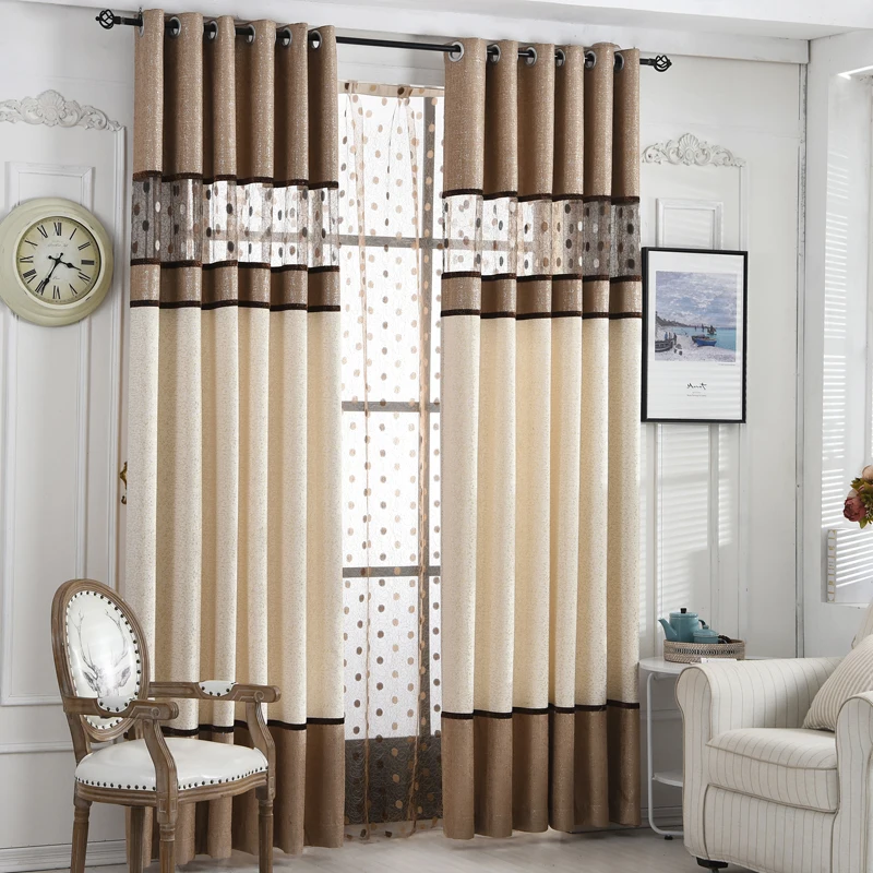 

Custom Made High Quality Luxury Curtain For Kitchen Curtains For Living Room Bedroom Modern Fabric Window String Curtains