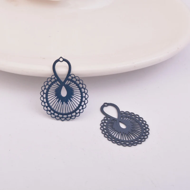 50 Stück AC9764 20*19mm Infinity-Ohrring-Anhänger, Liebes-Infinity-Charms, Verbinder, DIY-Schmuckzubehör – Detail 9