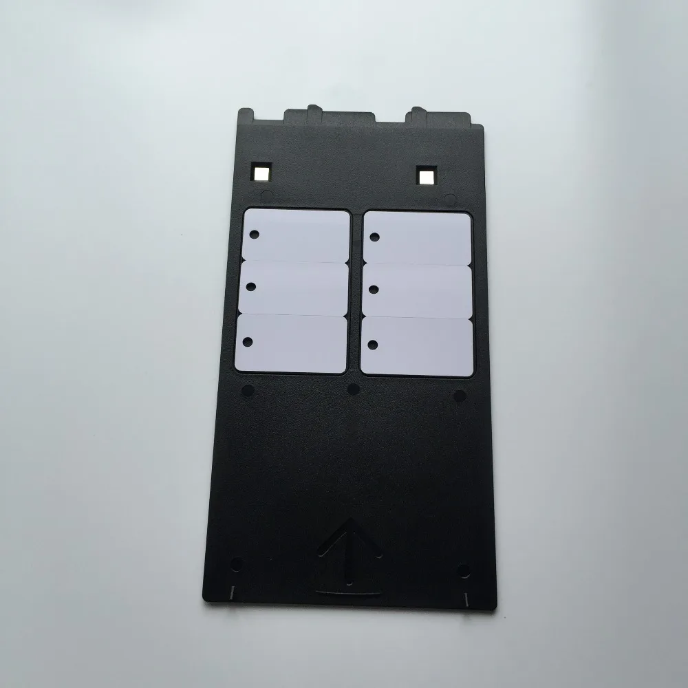 PVC ID Tray for Canon ip4980,ip4600,ip4700,ip4680 1pcs+30pcs Blank Inkjet Card