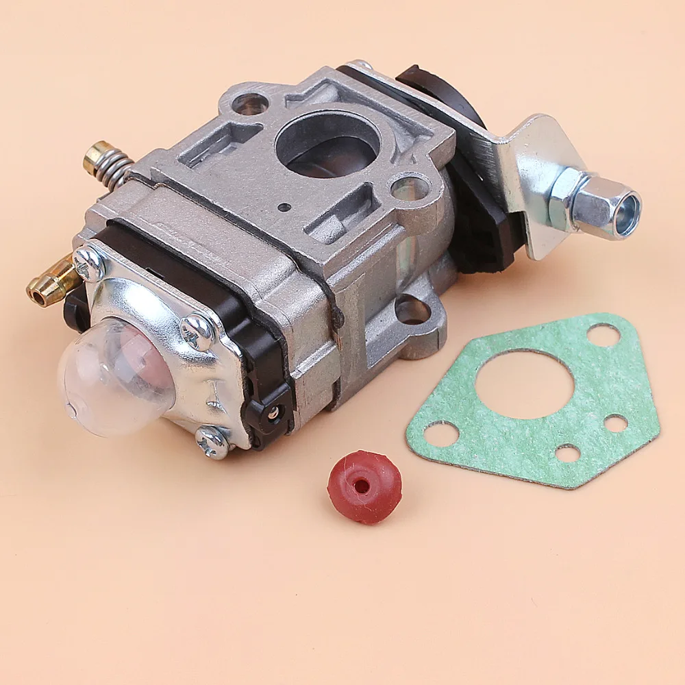 15mm Carburetor For MITSUBISHI TL43 TL52 TU43 TU52 40cc 43cc 49cc Engine Motor Hedge Trimmer Brush Cutter Mini-Choppers ATV Bike