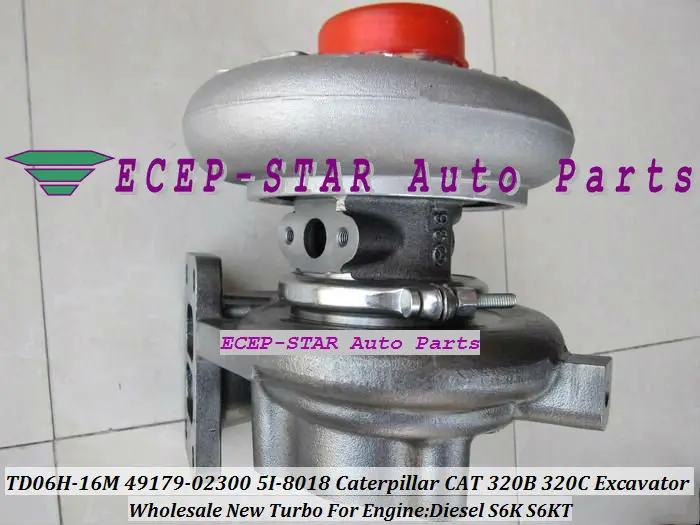 Free Ship TD06 TD06H-16M 49179-02300 49179-02260 5I-8018 Turbo For Caterpillar CAT 320B 320C 320D 323D 320L Excavator S6K S6KT