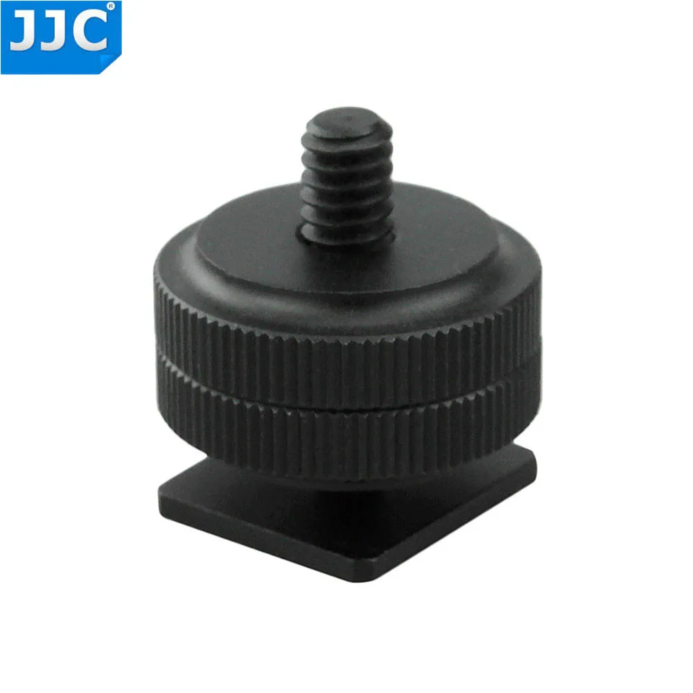 JJC Hot Shoe Mount Adapter for Zoom H6/H5/H4n/H2n/Q2HD/Q3HD/H1 Handy Portable Digital Recorder Replaces ZOOM HS-1