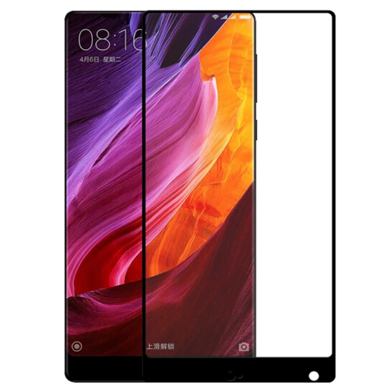 For Xiaomi Mi MIX MIX 2 2S 3 MiMix MIX2 Mix2S Mix3 Screen Protector Protective Film Black White Full Cover Tempered Glass