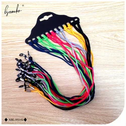 Lymouko 12pcs/Lot Multicolor Nylon Glasses String Cord Holder Sunglasses for Tavel Eyeglasses Lanyard Neck Rope Strap