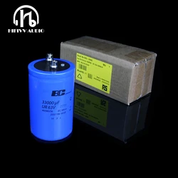 33000uF 63V BC Capacitor For HiFi Classs A Audio amplifier power filter Capacitor electrolytic capacitor DIY kits