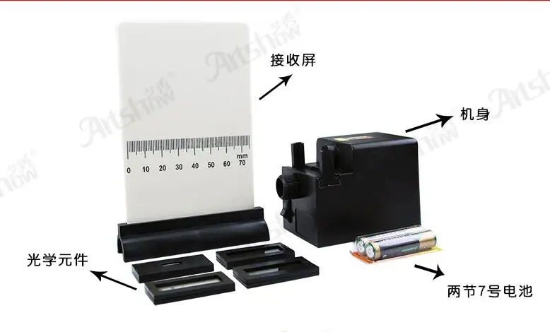 Microphysical Optical Viewer 25018 Demonstration of Light Interference Diffraction Experiment Does not contain battery