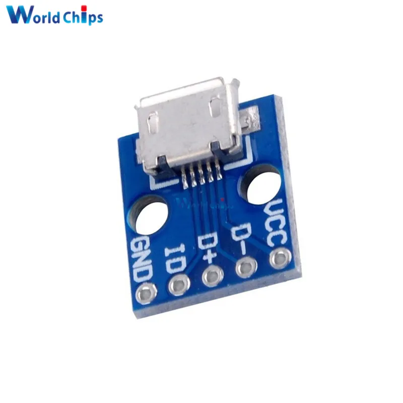 Adaptador de corriente de placa Micro USB CJMCU, módulo de interfaz de interruptor de arranque de 5V para Arduino, 5 uds.