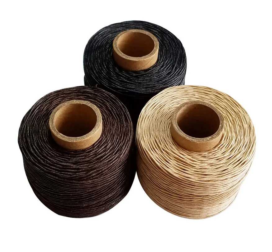 

High tenacity 100% Linen waxed thread 3 color/lot rope 100m/roll cord for decoration accessory handmade DIY