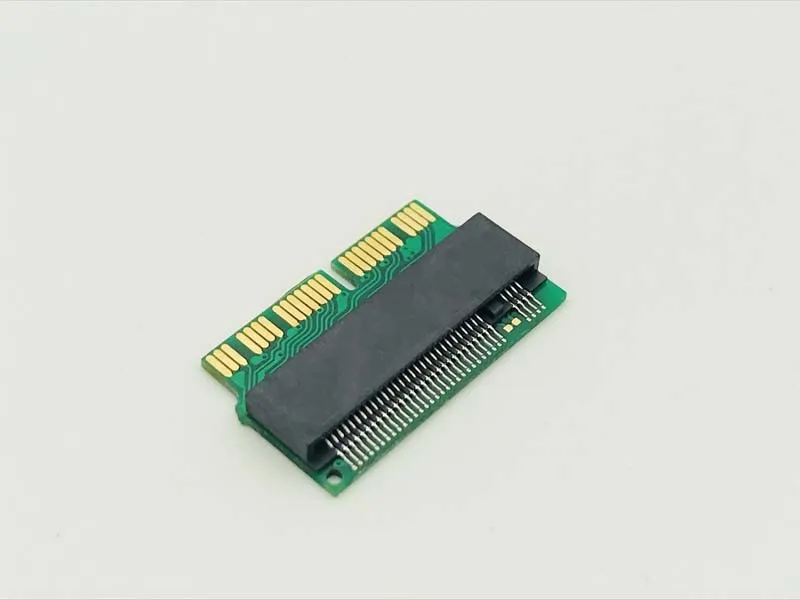 Mキーm.2pci-eから2013 2014 2015 mac air a1465 a1466 pro a1398 a1502 ngffからmd711 md712 c26用の1216ピンahcissdアダプターカード