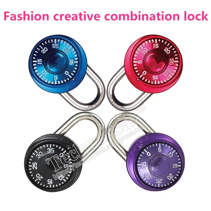 FREE shipping password padlock Mini lock anti theft dormitory gym locker lock password escape room party