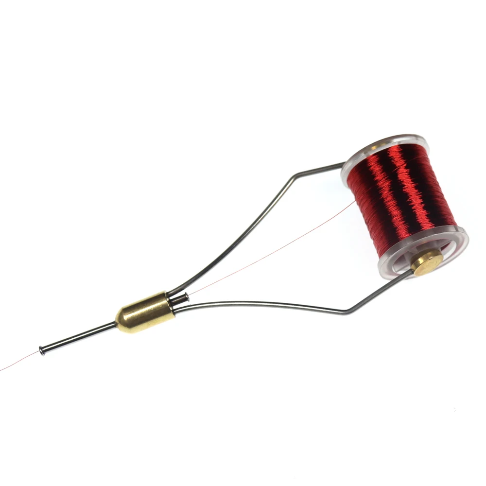 Wifreo 0.1mm supercienkie Spooled wiązanie muchowe miedziany drut okrągły metalowy gwint do larwy nimfa Midge Streamer muchy wiązanie — zdjęcie 5