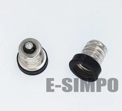 E-Simpo 8pcs/lot E12 to E11 Lamp Holder Converter, with E12 lamp base, E11 lamp holder,