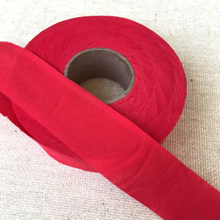 3 cm, 50 Meter, ungefaltete Baumwoll-Schrägbänder, Patchwork-Besatz, bedeckt, zum Basteln von Kleidern, Polstern, Nähen, Textilgurtband – Detail 14