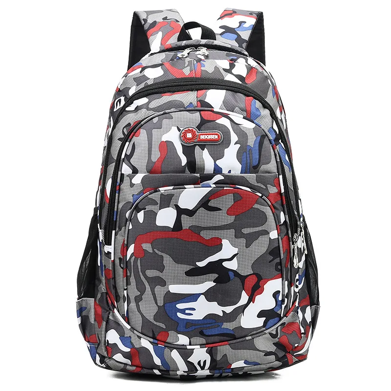 School Backpack Camouflage Men Backpacks Travel Kids Schoolbag For Cool Boy Military School Bags For Teenage Boys Girls mochila