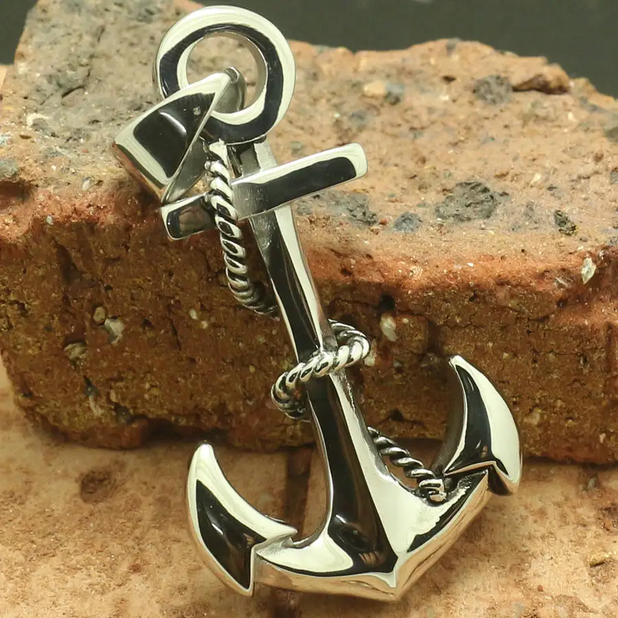 316L Stainless Steel Cool  Anchor Newest Pendant