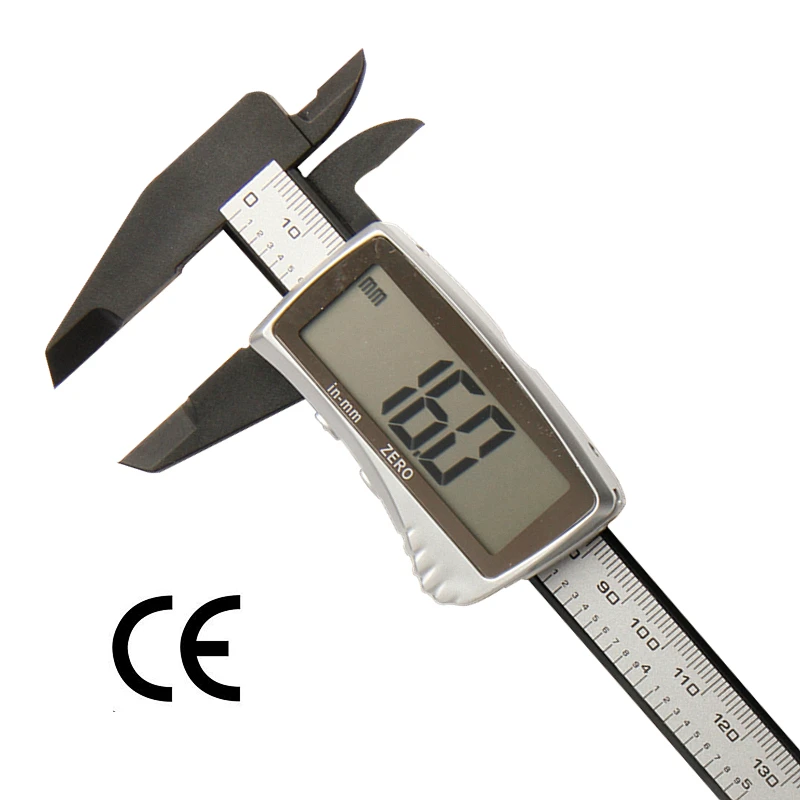 RUITOOL-calibrador Digital Vernier, herramientas de medición con pantalla LCD grande de 0-150mm/0,1mm, mm/pulgada