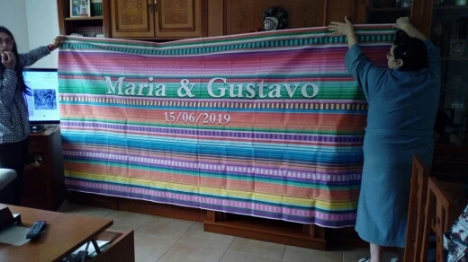 MEHOFOTO 타코 파티 사진 배경 멕시코 카니발 Cinco De Mayo Serape 다채로운 스트라이프 장식 배경 Photocall Prop