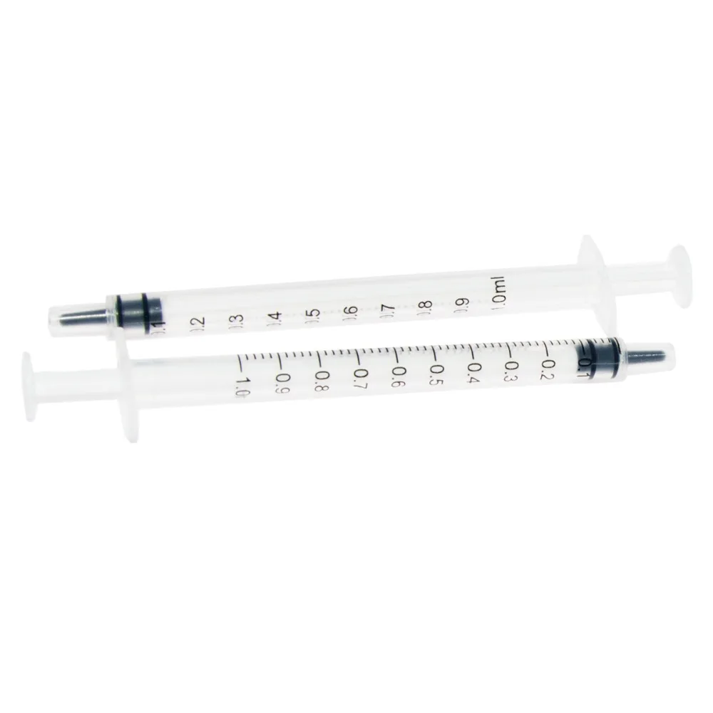 1ml Syringe Without Needles Use For Lab Or Industrial 1cc Injector , Non-sterile , 50pcs