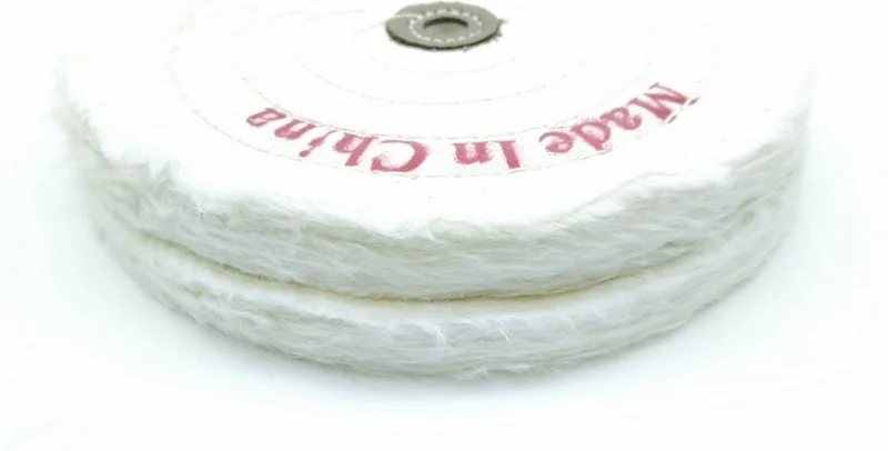 جديد 1 قطعة 8 "x 50PLY مرآة تلميع عجلة القماش عجلة التلميع عجلات تلميع عجلة تلميع سادة
