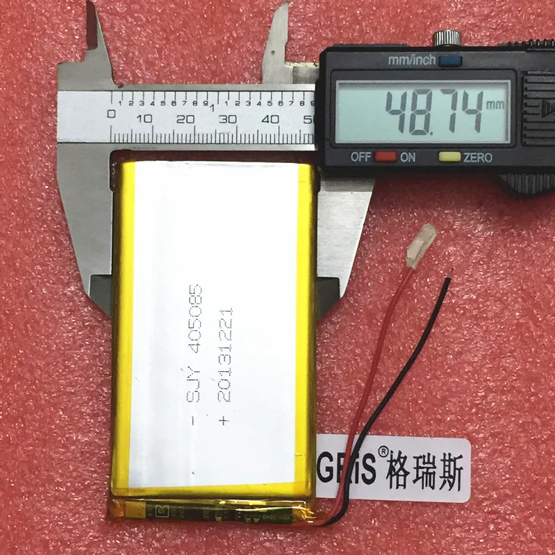 3.7V 405085 TL-K5 لاوندا VP90 ليثيوم بوليمر بطارية gemei X-690HD المستكشف قابلة للشحن خلية ليثيوم أيون