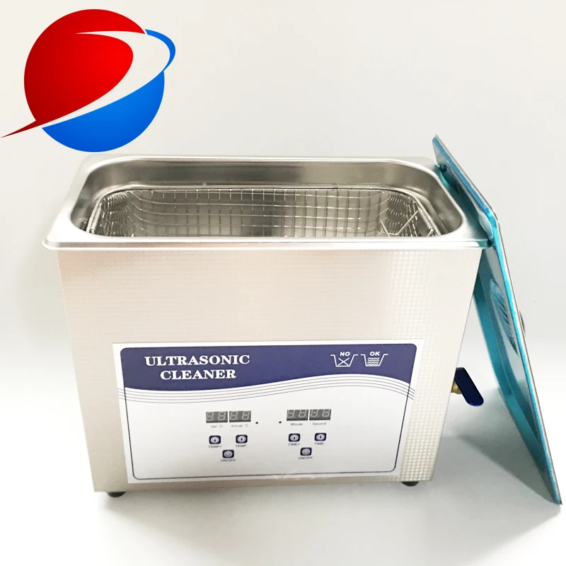 40KHz 6.5Liter Ultrasonic Cleaner For Cleaning Remove Flux / Eliminate Water Damage with heating