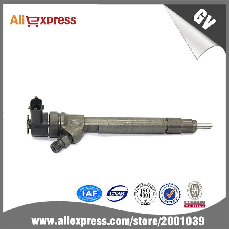 Diesel engine 4D47_EU3 fuel injector 0445110334, common rail injector 0445 110 334 suit for Dongfeng Chao Chai engine