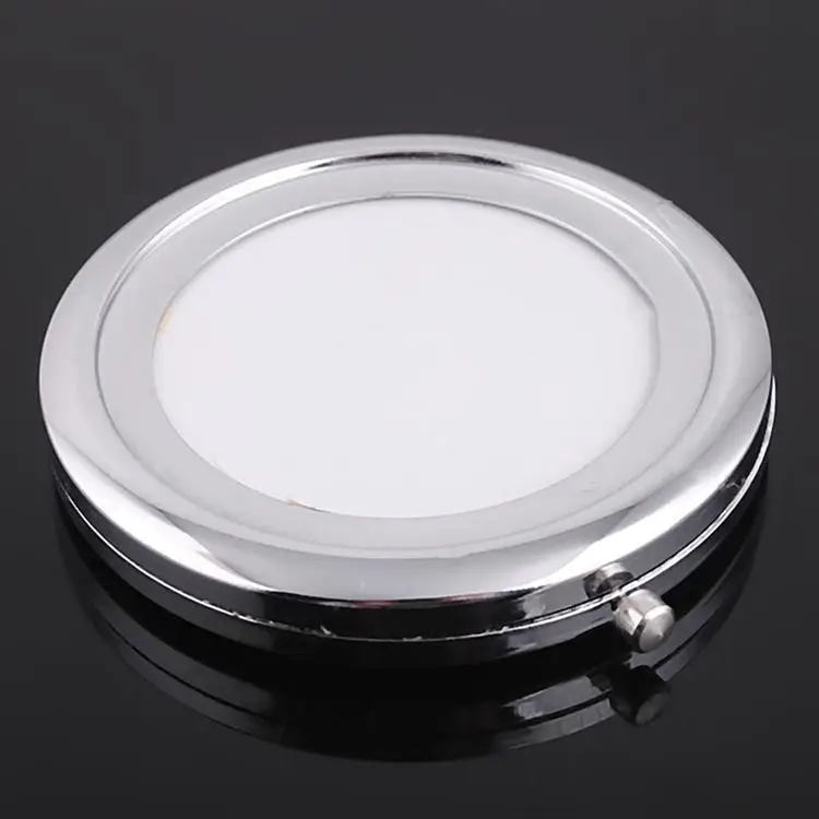 

100pcs compact mirror DIY Portable Metal cosmetic mirror silver & copper -DHL free shipping