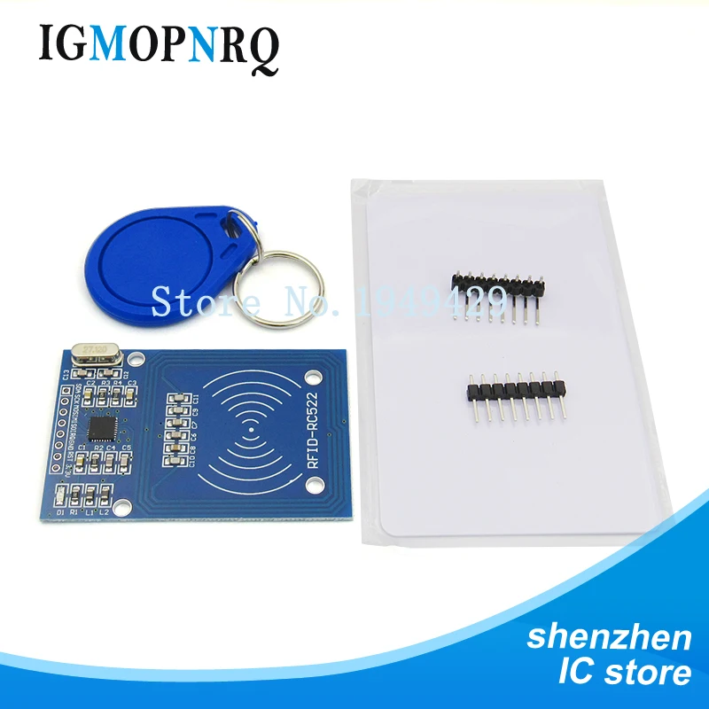 MFRC-522 RC522 mfrc 522 RFID RF IC card inductive module S50 Fudan card key chain Hot sale