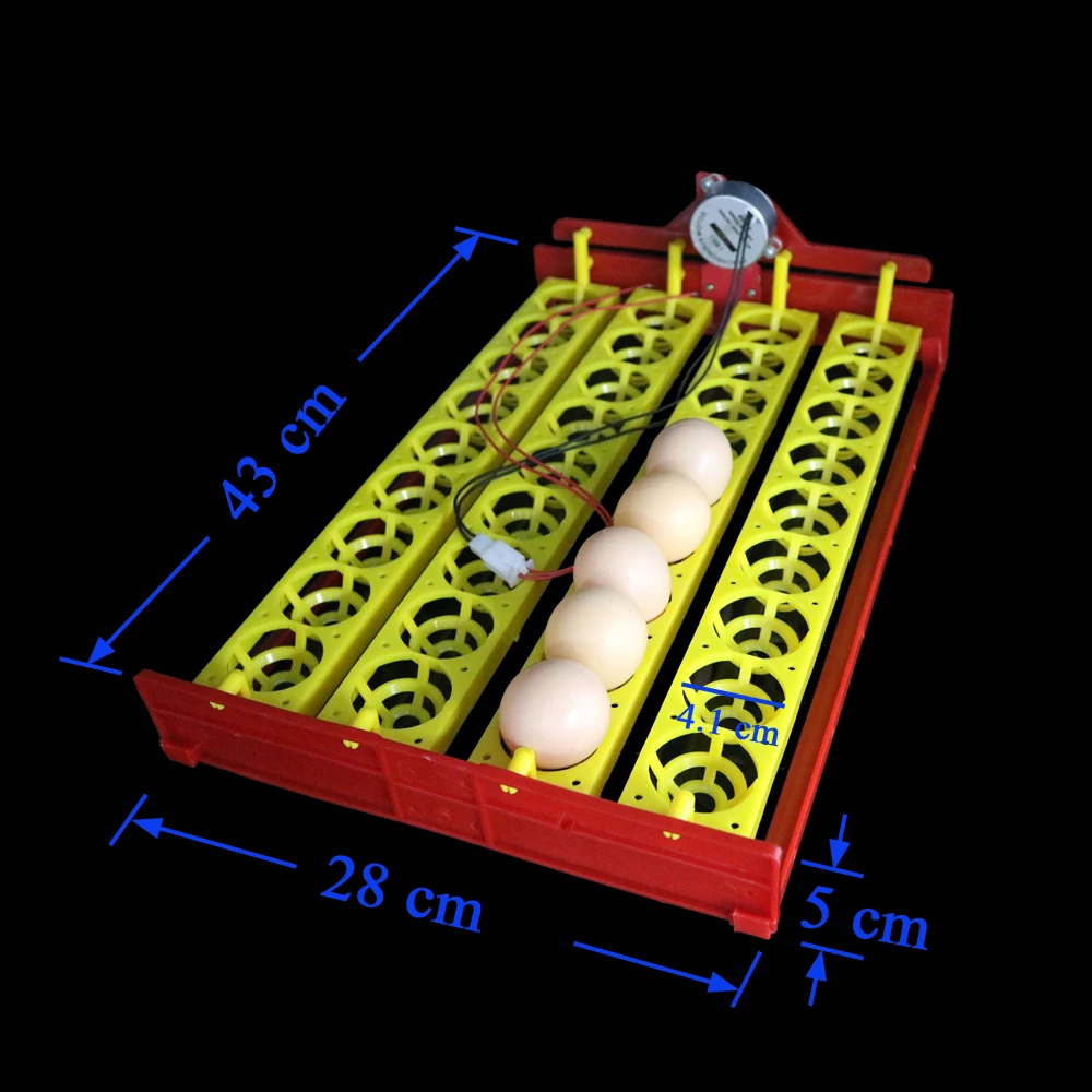 New 36 Eggs Automatic Incubator Turn The Eggs Tray Chicken Pheasant Tray Automatic Incubator Experimental Teaching Equipment