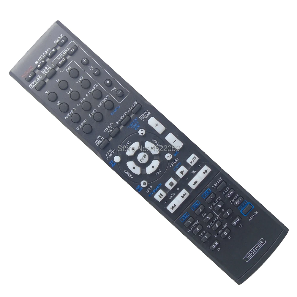 AXD7534 remote  control  for Pioneer VSX-521-K.VSX-920-K.VSX-520-K.AXD7568.AXD7534.AXD7568.AXD7584 AXD7586.AXD7623  VSX Series