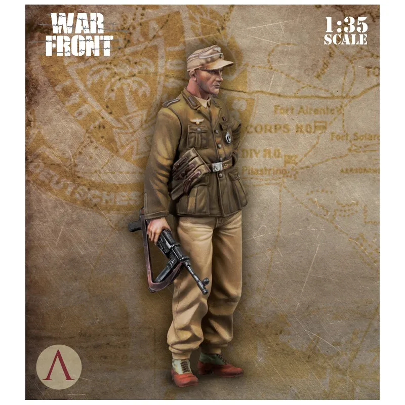 1:35 Resin kit  standing German soldier