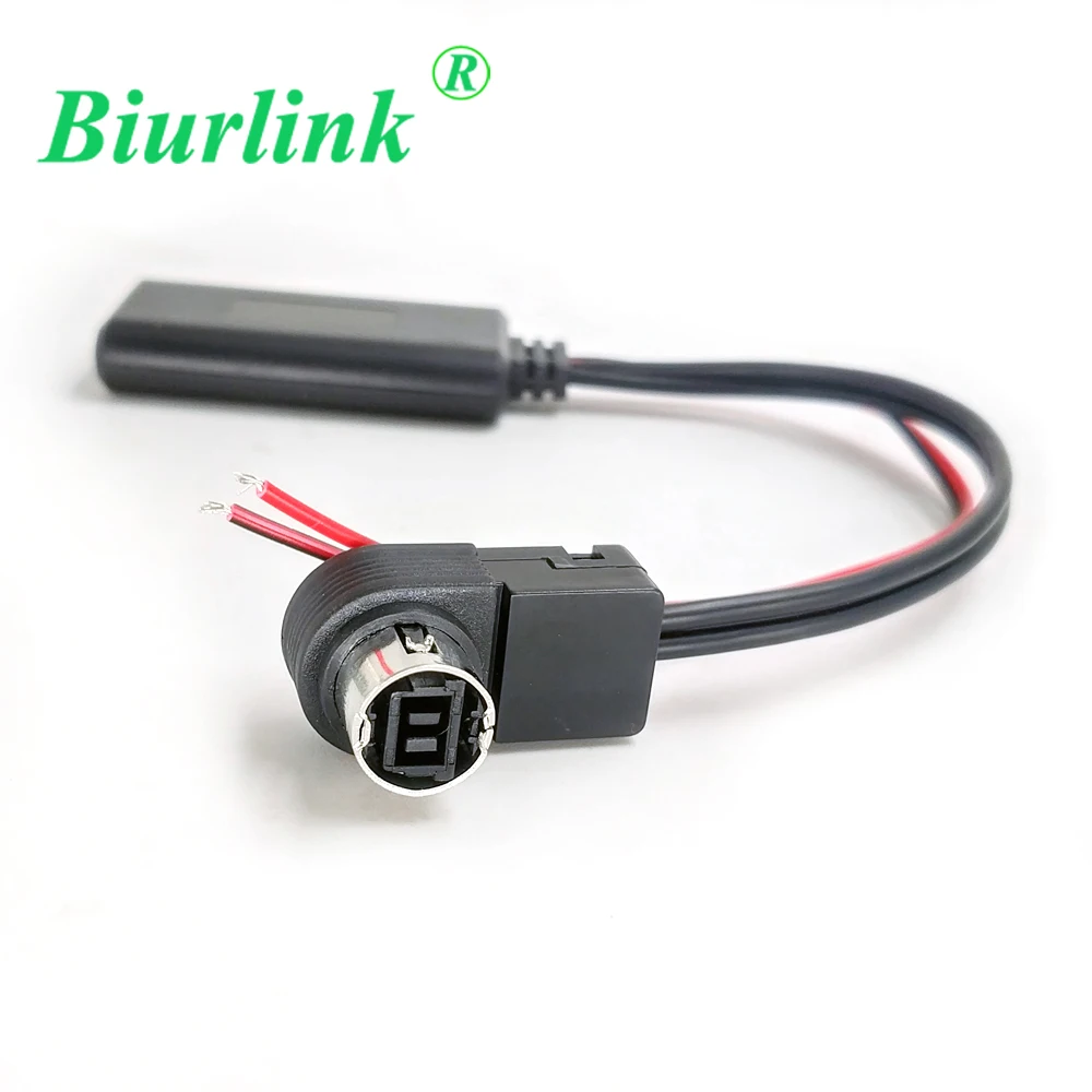 Biurlink Wireless Bluetooth Module Audio Aux Adapter Cable for Alpine KCA-121B AI-NET CDA-9857 CDA-9886 CDA-117