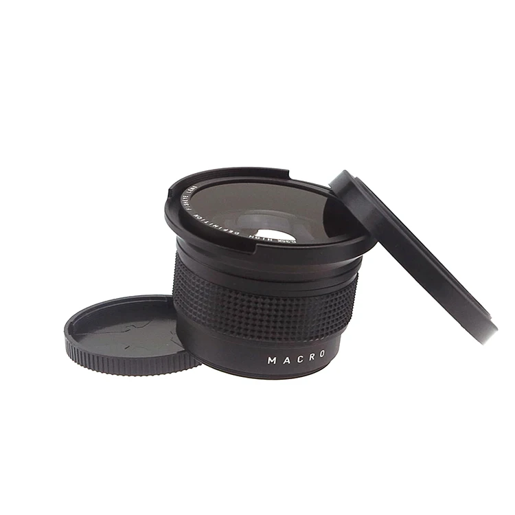 0.35x Fisheye Wide Angle Lens 58mm with a Macro Lens for Canon EOS 1100D 650D 600D 550D 500D LF277