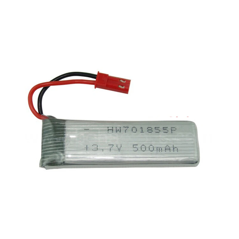 3.7V 500mAH You Di U818A original remote control flying saucer aircraft battery 3.7V 500mAH lithium battery HW 701855