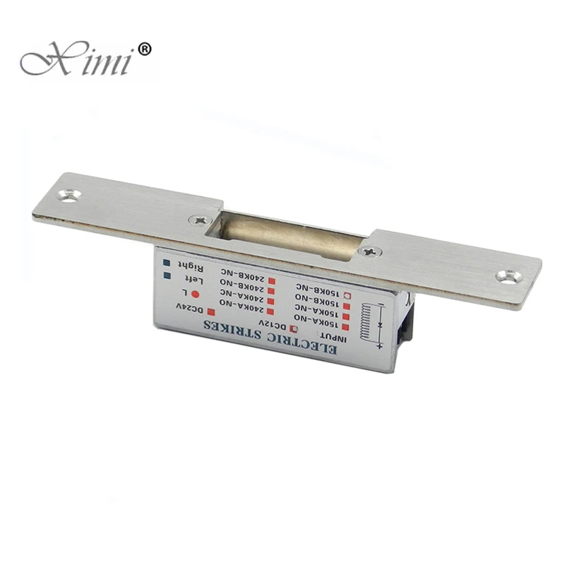 High Quality NC Electric Strike Door Lock For Access Control System 12V Fail-Safe Type Power To Close 800kg Electric Door Lock