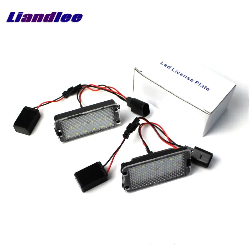 

Liandlee Car License Plate Lights For Seat Ibiza 1997~2008 Auto Number Frame Lamp Bulb LED Electronic Accessories