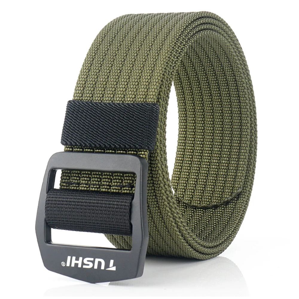 New Men Belt Casual Nylon Belt Metal Buckle Outdoor Male Strap Canvas Jeans Boys Belts Tactical Wasit Belt Adjustable Women belt