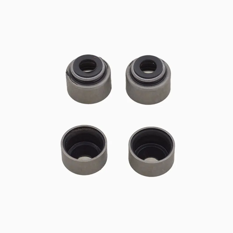 4 pair/lot Motorcycle Universal 4mm 4.5mm 5mm 5.5mm 6mm Engine Valve Stem Oil Seal For Honda Yamaha Kawasaki Suzuki KTM BMW