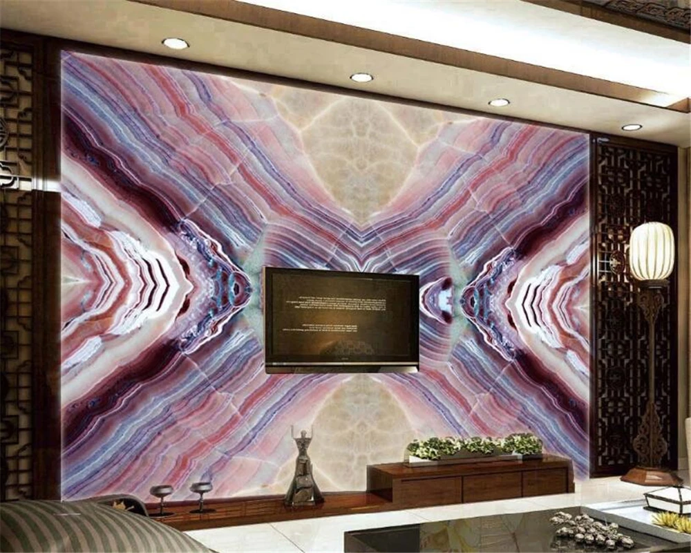 

Beibehang 3D Wallpaper Marble Agate Gemstone Texture Texture Background Walls Living Room Bedroom TV Mural photo papel de parede