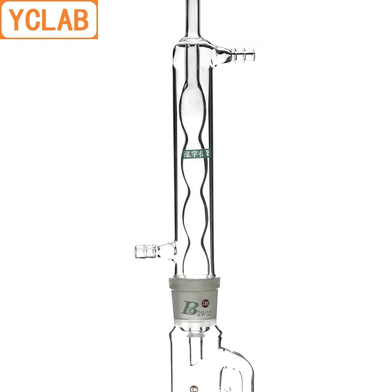 YCLAB 500mL Extraction Apparatus with Bulbed Condenser and Ground Glass Joints Laboratory Chemistry Equipment