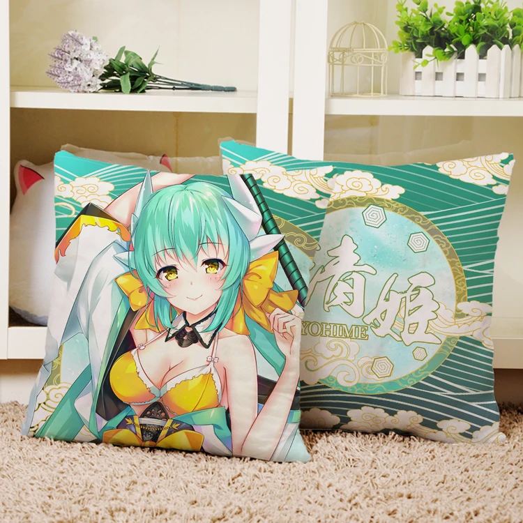 

New Anime Cartoon Fate Grand Order Kiyohime Little Double-sided Pillow Case Cover Pillowcase