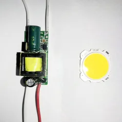 10W LED COB SMD With LED driver Light Bulb On Aluminum plate For LED Light Lamp SpotLight Downlight Lamps For DIY Light Repair