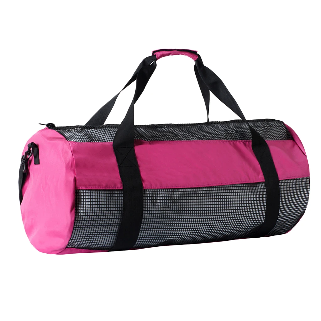 Durable Mesh Scuba Dive Duffel Bag Equipment Storage Pouch Case