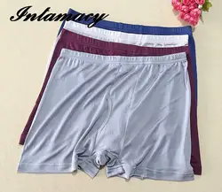 High-end Men's Pants 100% real Silk  boxers,Men's Export  Four line Silk Knitted Shorts Pants