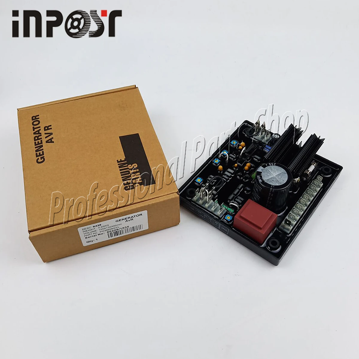 

New AVR R438 Automatic Voltage Regulator For Leroy Somer Generator