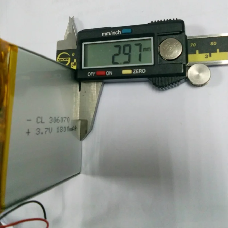 Batería de polímero de 306070 V para PSP, PDA, GPS, DVR, E-Book, tableta, PC, Banco de energía Wexler, E6005, 3,7, batería recargable Lipo, 356070