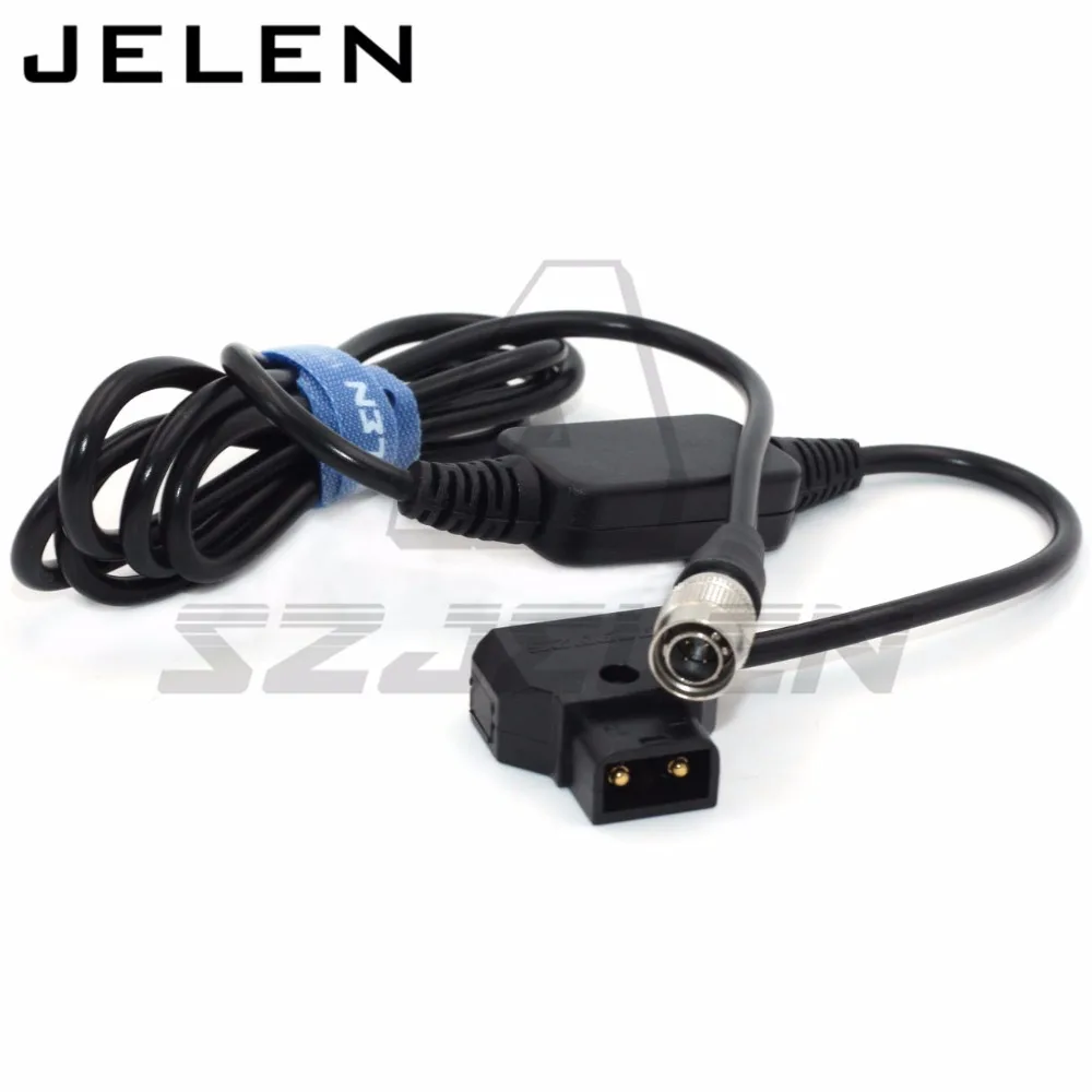 D-TAP to  4pin for Sound Devices 688 power cable ,  zoom f8/f4 power cable , Adjust the voltage to 12V