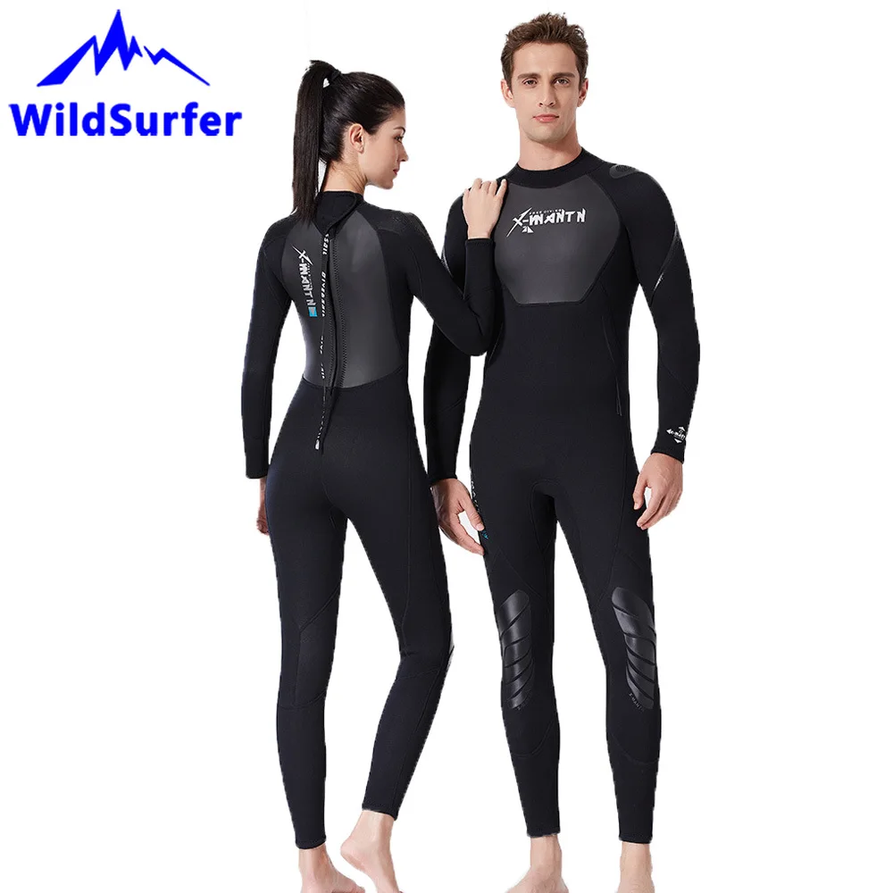 

Couple Wetsuit 3mm SCR Neoprene Men Snorkeling Diving Suit Women Swimming Keep Warm Swimsuit Roupa De Mergulho